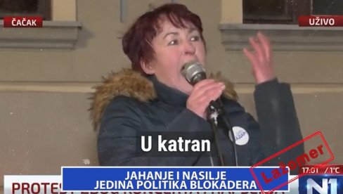 JAHANJE I NASILJE-JEDINA POLITIKA BLOKADERA (VIDEO)