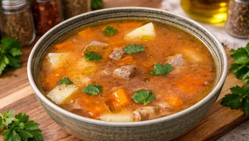GRČKA GOVEĐA ČORBA:Toplina i snaga u svakoj kašičici