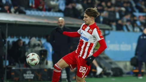 NIKO KAO VASILIJE KOSTOV: Mladi fudbaler Zvezde najbolji u Ligi Evrope