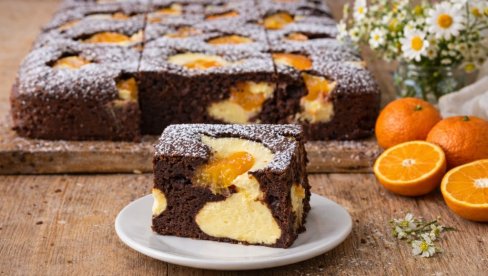 ČOKOLADNA TORTA SA MANDARAINAMA: Recept za osvežavajuću tortu