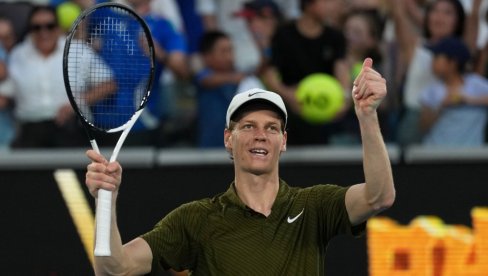 TRESE SE MELBURN! Janik Siner razbio Amerikanca i zakazao polufinale Australijan opena sa Novakom Đokovićem