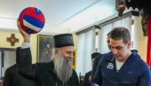 PATRIJARH PORFIRIJE PRIMIO VATERPOLISTE SRBIJE: Danas sam domaćin zlatnim momcima... (FOTO)