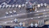 AMERIKA I SAVEZNIČKE SNAGE OKUPLJAJU 357 UDARNIH AVIONA: Ovo je kopletan sastav grupe spremne za napad na Iran!
