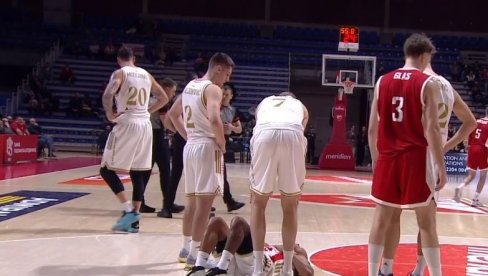 VRISAK, BOL, NEVERICA! Novi peh KK Crvena zvezda, Saša Obradović ostao u šoku na samom startu meča!