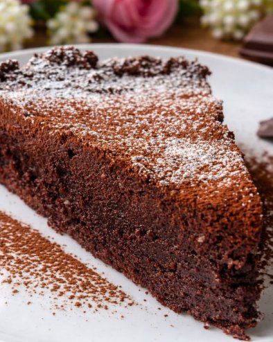 ЧОКОЛАДНИ КОЛАЧ ОД СИРА: Колач без брашна