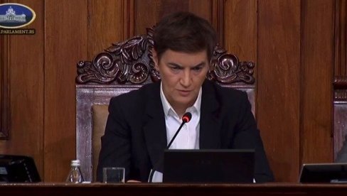 НЕКА ВАМ ЈЕ НА ЧАСТ: Брнабић одговорила блокадеру Борку Стефановићу (ВИДЕО)