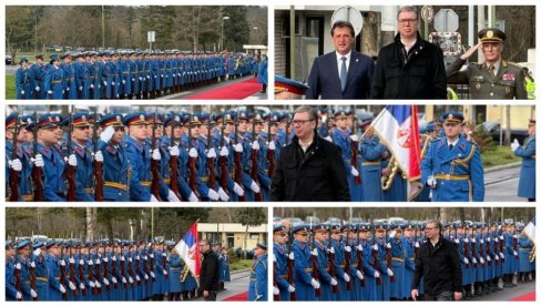 ВУЧИЋ У ДОМУ ГАРДЕ НА ТОПЧИДЕРУ: Реферисање о резултатима анализе стања и способности Војске Србије за 2025. (ВИДЕО)