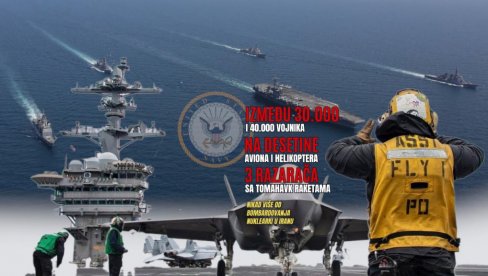 САД АРМАДА УШЛА У ВОДЕ БЛИСКОГ ИСТОКА: Од бомбардовања 3 иранска постројења - никад веће