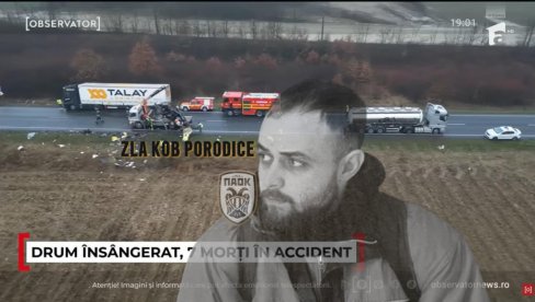 УЖАСНА ИГРА СУДБИНЕ: И отац навијача Паока погинуо на ИСТОМ МЕСТУ - и то као камионџија