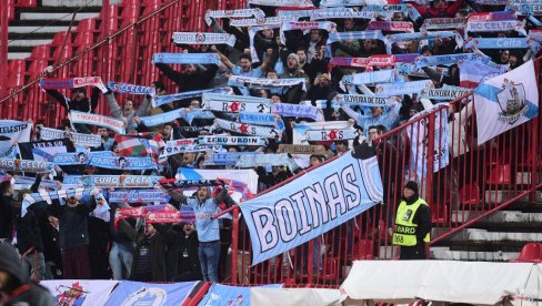 НЕМА ПРЕДАЈЕ, КОСОВО ЈЕ СРБИЈА! Навијачи Селте одушевили цео стадион на мечу против Звезде (ФОТО)