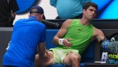 TOTALNI HAOS U MELBURNU! Karlos Alkaraz se povredio, a Aleksander Zverev urlao na Srpkinju (VIDEO)