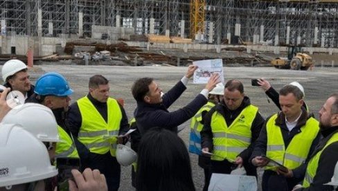 ЕКСПО КАО СИМБОЛ БУДУЋНОСТИ: Одборници СНС у посети градилишту