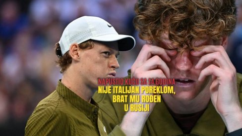 SVET U ČUDU: Zašto Sinerovi roditelja NISU bili na meču? Poreklom NIJE Italijan, brat mu je rođen u Rusiji, a on NAPUSTIO KUĆU u 14. godini