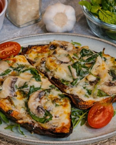 БАТАТ ПУНЈЕН КРЕМАСТИМ ПЕЧУКАМА И СПАНАЋЕМ: Једноставан и укусан оброк