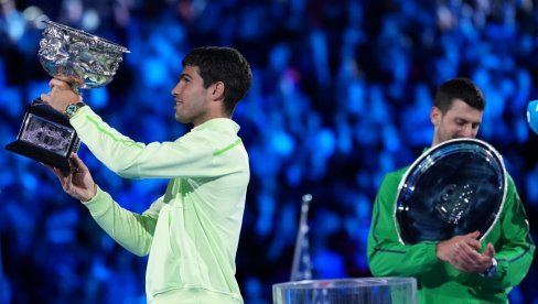 DRAGI KARLOSE Oglasio se Real Madrid nakon meča Alkaraz - Đoković na Australijan openu