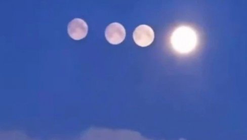 RUSI U PANICI: Četiri meseca zasijala iznad Sankt Peterburga - Šta ovo znači? (FOTO/VIDEO)