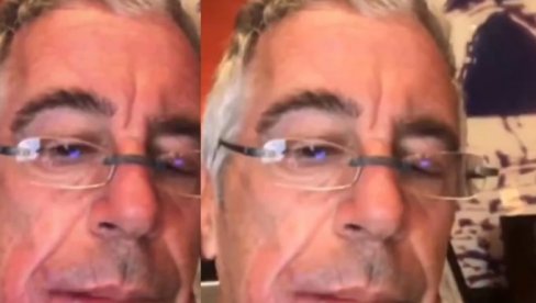 ЕПСТИН ПОХОТНО ГЛЕДА У КАМЕРУ, ОТВАРА УСТА И ЦОКЋЕ: Испливали одвратни снимци из његовог телефона (ФОТО/ВИДЕО)