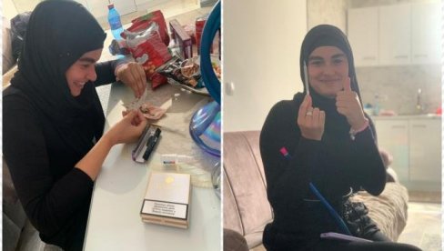 HAJDE DA SE DROGIRAMO, NEK SE OČI SJAJE Blokaderka iz Novog Pazara fotografisala se sa narkoticima