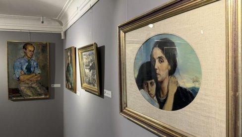 БАРИЛИ У ЛЕСКОВАЧКОМ КУЛТУРНОМ ЦЕНТРУ: Месец дана изложбе слика под називом „Трагом времена“