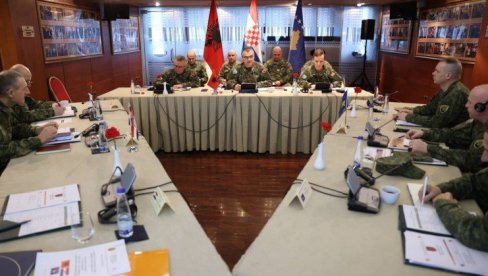 У СКАДРУ ПОЧЕО ТРИЛАТЕРАЛНИ САСТАНАК ПРОТИВ СРБА: Албанија, Приштина и Хрватска о војној сарадњи