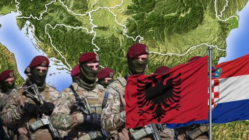 SA REČI VEĆ PREŠLI I NA DELA! Albanija, Hrvatska i takozvano Kosovo planiraju tri zajedničke vojne vežbe samo ove godine