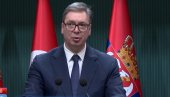 VUČIĆ SE OBRAĆA: Predsednik nakon sastanka sa Erdoganom (FOTO/VIDEO)