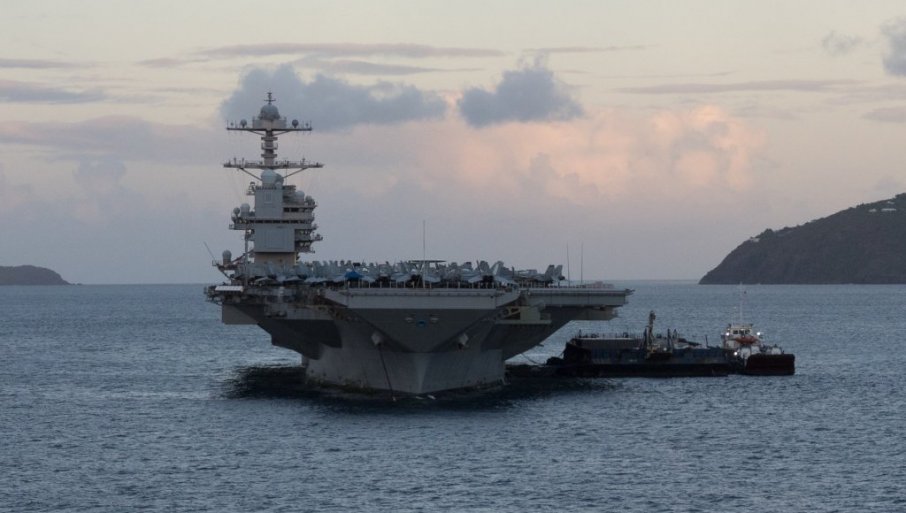 GORI AMERIČKI NOSAČ AVIONA: Hitno se oglasila Centralna komanda SAD