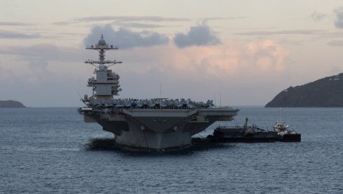 ГОРИ АМЕРИЧКИ НОСАЧ АВИОНА: Хитно се огласила Централна команда САД