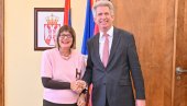 MAJA GOJKOVIĆ RAZGOVARALA SA AMBASADOROM FERGUSONOM: Posebno istaknuti potencijali saradnje u energetici