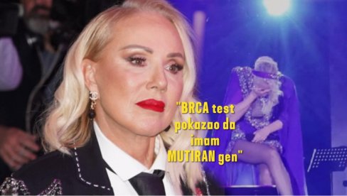 STRAH OD SMRTI: Brena imala ozbiljnu operaciju, dugo krila tešku bolest - test pokazao da ima MUTIRAN gen! Ovo govorim da dignem svest