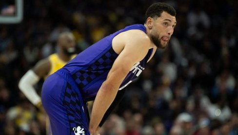 КРАЈ СЕЗОНЕ ЗА НЕКАДАШЊЕГ НБА СУПЕРСТАРА: Зек Лавин због повреде тек следеће сезоне на терену