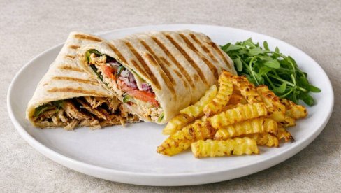 TORTILJA SA PILETINOM: Hrskava tortilja sa piletinom koja osvaja na prvi zalogaj