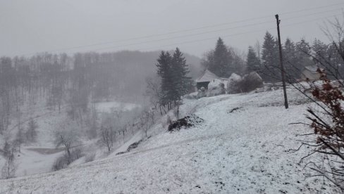 SNEG SE BELI U OVOM DELU SRBIJE: Temperatura u minusu, vreme kao u sred zime