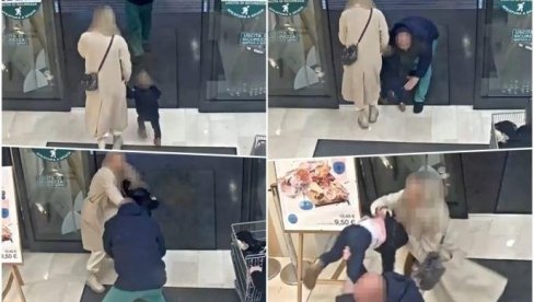 MUŠKARAC POKUŠAO DA OTME DETE IZ MAJČINIH RUKU: Ščepao devojčicu staru 18 meseci usred supermarketa, usledio haos (VIDEO)