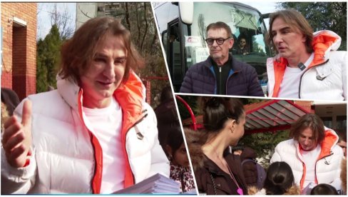 AUTOBUS PUN DEČIJIH OSMEHA KRENUO PUT KOPAONIKA: Željko Mitrović ispratio drugu grupu dece bez roditeljskog staranja na zimovanje