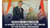 AUTORSKI TEKST PREDSEDNIKA SRBIJE ŠEROVAO NARENDRA MODI: Indijski premijer na sopstvenoj aplikaciji podelio Vučićeve reči