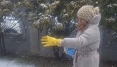 U Beogradu veje sneg, a slavna folkerka obavlja poljoprivredne radove (VIDEO)