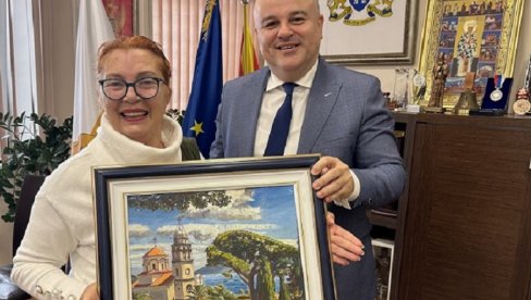 ТАЊА БОШКОВИЋ У ГРАДУ МИМОЗЕ: Почасна грађанка искрено привржена Херцег Новом