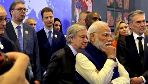 PRISUSTVO SRBIJE NA OVAKVIM SKUPOVIMA JAČA NAŠU MEĐUNARODNU POZICIJU Vučić obišao AI EXPO u okviru Samita o veštačkoj inteligenciji