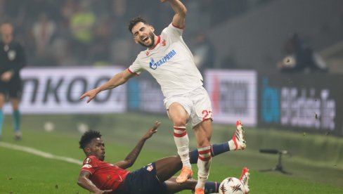 PRENOS, CRVENA ZVEZDA - LIL: Kakva borba za osminu finala Lige Evrope!
