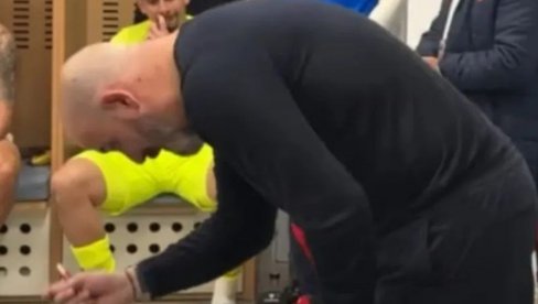 CELA SRBIJA BRUJI O POTEZU TRENERA ZVEZDE! Evo šta je Dejan Stanković uradio u svlačionici srpskog tima (VIDEO)