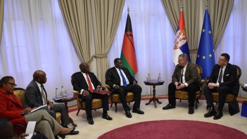 PODSTICATI RAZMENU STUDENATA I NASTAVNIKA: Ministar Stanković sa šefom diplomatije Republike Malavi