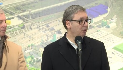 НИСАМ ВЕРОВАО, МИСЛИО САМ ДА ПРЕТЕРУЈЕМО Вучић: Ово нам је трећи највећи послодавац (ВИДЕО)