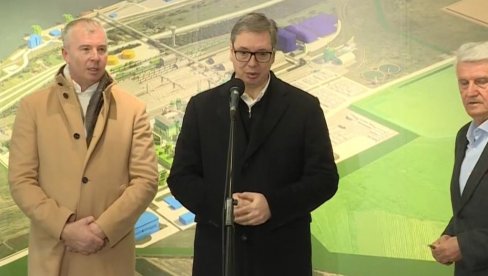 PRAHOVO NAM JE ŽILA KUCAVICA, DRŽAĆE NAM ISTOK SRBIJE Vučić: Podižemo i obnavljamo luku da bude najmodernija