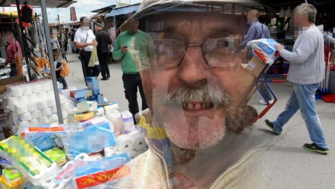 Отац једне од најпопуларнијих фолкерки продаје тоалет папир на пијаци: Иде на тезгу на -10