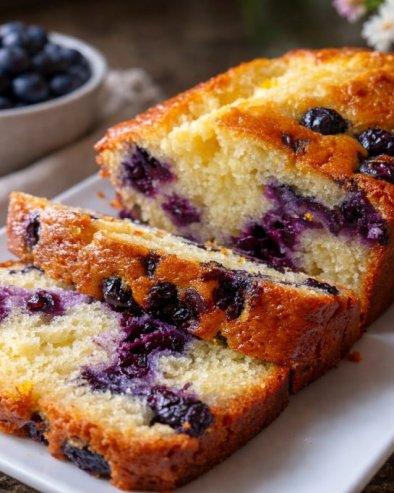 ХЛЕБ ОД БООРВНИЦА, ЛИМУНА И СВЕЖЕГ СИРА: Сочан и мирисан десерт