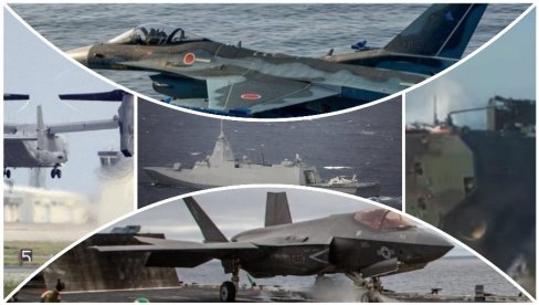 (МАПА) ПРОВОКАЦИЈА КИНЕ: Америчко-јапанске ратне игре у близини Тајвана