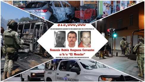 PAKAO U MEKSIKU – DAN 2 Narko kartel objavo rat državi: Haos u 20 od 32 države, odmazda nakon ubistva narko-bosa El Menča (VIDEO)