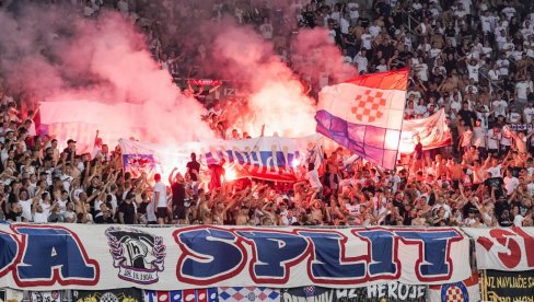 HRVATE ZAPANJIO POTEZ SRBA! Otkriveno zašto je Torcida Split imala baš ONAJ transparent za "delije"! (FOTO)