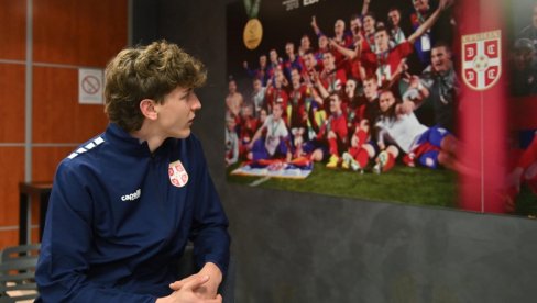 "HOĆU DA POSTANEM SRBIN 100%!" Đanfilipo Materaci obukao dres Srbije i poručio: Eh, da me prababa sada vidi!